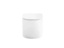 Set Voor Hang-Wc Met Decoratief Voorwandsysteem - Glanzend Wit - Javoine-Vente-unique Discount