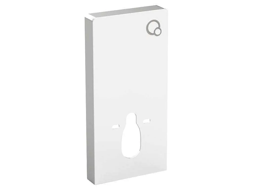 Set Voor Hang-Wc Met Decoratief Voorwandsysteem - Glanzend Wit - Javoine-Vente-unique Discount