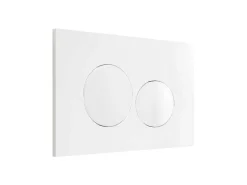 Set Voor Hang-Wc Van Wit Keramiek Met Voorwandsysteem En Bedieningsplaat - Huro Ii-Vente-unique Clearance