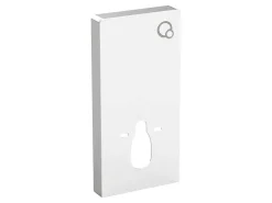 Set Voor Hang-Wc Van Wit Keramiek Met Decoratief Voorwandsysteem - Huro Ii-Vente-unique New
