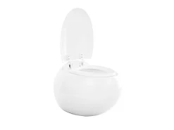 Set Voor Hang-Wc Van Wit Keramiek Met Decoratief Voorwandsysteem - Huro Ii-Vente-unique New