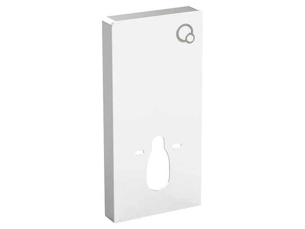 Set Voor Witte Hang-Wc Met Decoratief Voorwandsysteem - Clemona-Vente-unique Hot