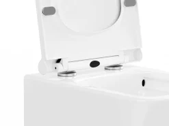 Set Voor Witte Hang-Wc Met Decoratief Voorwandsysteem - Clemona-Vente-unique Hot