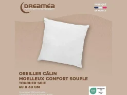 Set Zijdezacht Dekbed 200 X 200 Cm + 2 Hoofdkussens 60 X 60 Cm - Wit - Biesya-DREAMEA Hot