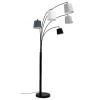 Sfeerlamp Met 5 Lampen Kappen Varieta Van Metaal En Stof - H234 Cm-OZAIA Outlet