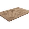 Shaggy Hoogpolig Vloerkleed In Relief - 160 X 230 Cm - Donkerbruin - Maze-OZAIA Best