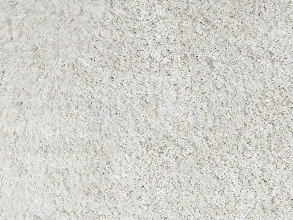 Shaggy Hoogpolig Vloerkleed In Microvezel - 120 X 170 Cm - Wit - Harvey-OZAIA Sale