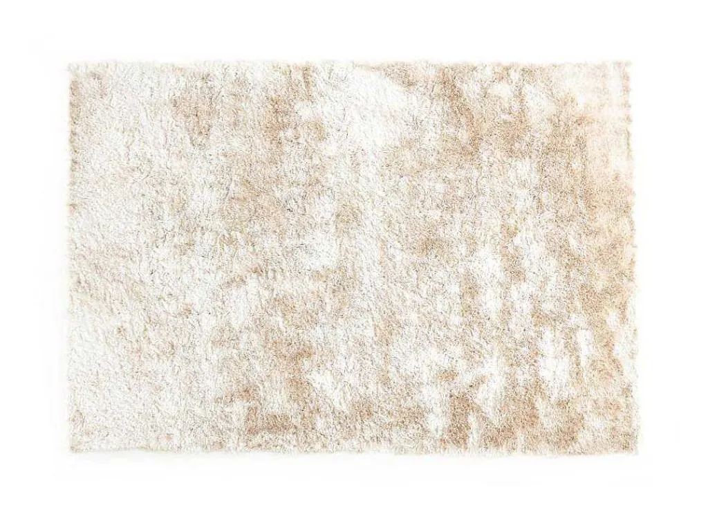 Shaggy Langpolig, Zacht Vloerkleed - 160 X 230 Cm - Beige - Dolce-OZAIA Outlet