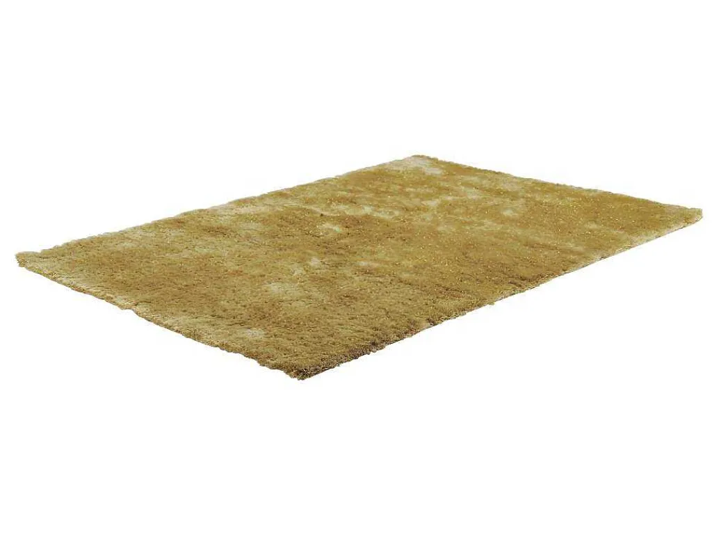 Shaggy Tapijt Glitter - 120 X 170 Cm - Goudkleurig-OZAIA New