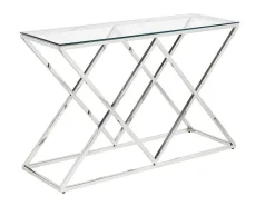 Sidetable Charlotte - Gehard Glas En Staal - Goudkleurig - Van-PASCAL MORABITO New