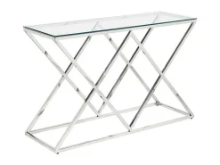 Sidetable Charlotte - Gehard Glas En Staal - Chroomkleurig - Van-PASCAL MORABITO Hot