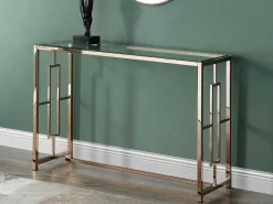 Sidetable Clotilde - Gehard Glas En Staal - Koperkleurig - Van-PASCAL MORABITO Outlet