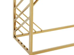 Sidetable Van Gehard Glas En Roestvrij Staal - Goud - Simato - Van-PASCAL MORABITO New