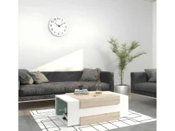 Simon Koffietafel, Wit, Sonoma, 100X60X35 Cm, Epikasa-Homemania Online