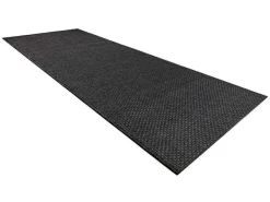 Sisal Tapijt, Loper Timo 0000 Buitenshuis Zwart 70X250 Cm-RugsX Discount