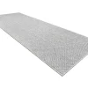 Sisal Tapijt, Loper Timo 6272 Buitenshuis Grijskleuring 80X250 Cm-RugsX Discount