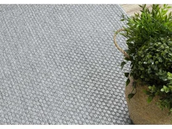 Sisal Tapijt, Loper Timo 6272 Buitenshuis Grijskleuring 80X250 Cm-RugsX Discount