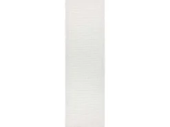 Sisal Tapijt, Loper Timo 5979 Buitenshuis Kader Wit 70X250 Cm-RugsX Outlet