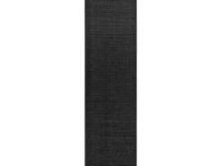 Sisal Tapijt, Loper Timo 0000 Buitenshuis Zwart 70X300 Cm-RugsX Discount