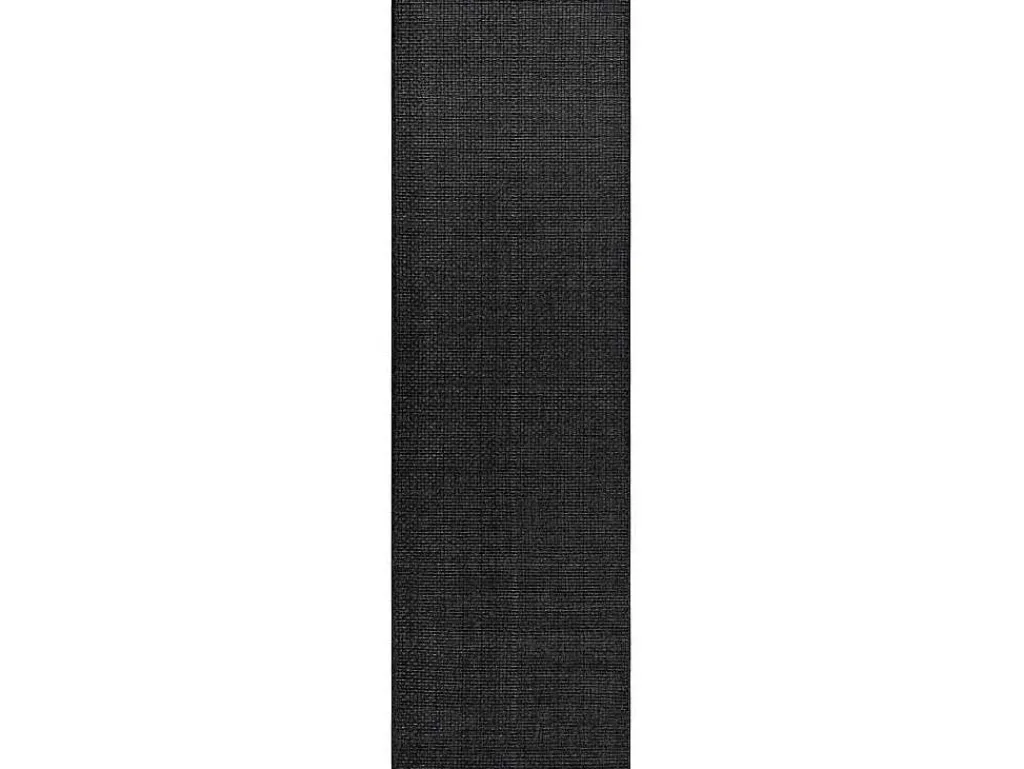 Sisal Tapijt, Loper Timo 0000 Buitenshuis Zwart 70X300 Cm-RugsX Discount