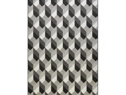 Sisal Tapijt Sisal Flat 48624/690 Blokjes 3D 120X170 Cm-RugsX Hot