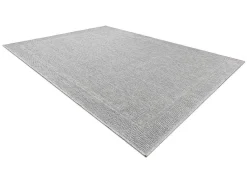 Sisal Tapijt Timo 5979 Buitenshuis Kader Grijskleuring 180X270 Cm-RugsX Online