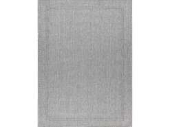 Sisal Tapijt Timo 5979 Buitenshuis Kader Grijskleuring 180X270 Cm-RugsX Online