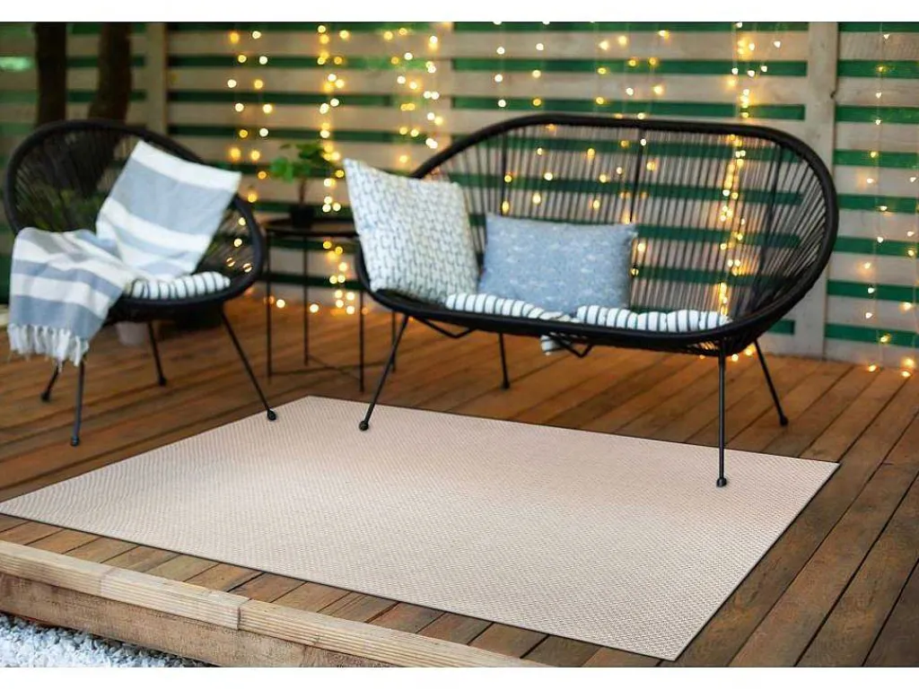 Sisal Tapijt Timo 6272 Buitenshuis Beige 80X150 Cm-RugsX Sale