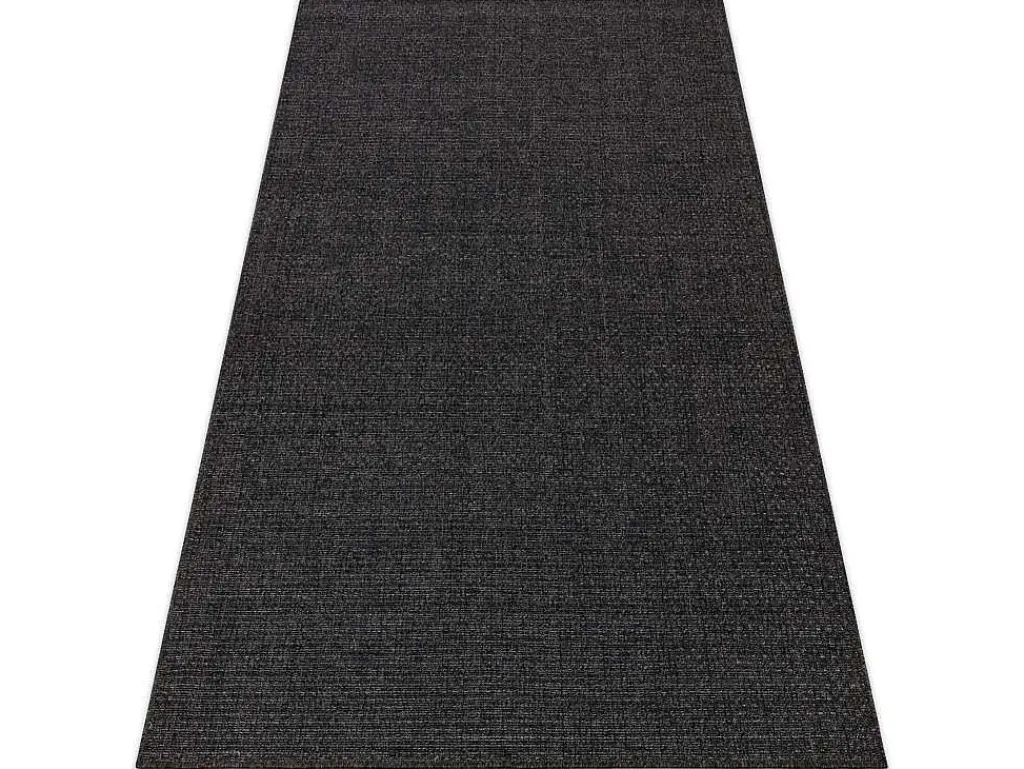 Sisal Tapijt Timo 0000 Buitenshuis Zwart 160X220 Cm-RugsX Outlet