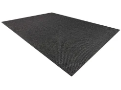 Sisal Tapijt Timo 0000 Buitenshuis Zwart 140X190 Cm-RugsX Online