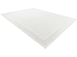 Sisal Tapijt Timo 5979 Buitenshuis Kader Wit 160X220 Cm-RugsX Online