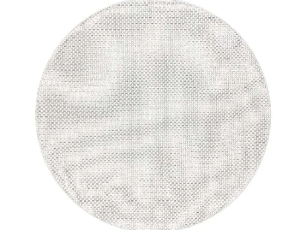 Sisal Tapijt Timo 6272 Cirkel Buitenshuis Wit Cercle 200 Cm-RugsX Hot