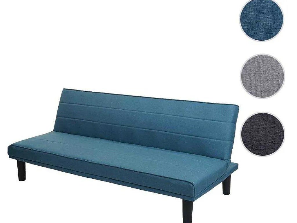 Slaapbank Mcw-J17, Turquoise-Blauw-Vente-unique Sale