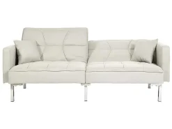 Slaapbank Mcw-K65, Stof/Textiel Creme-Beige-Vente-unique Discount