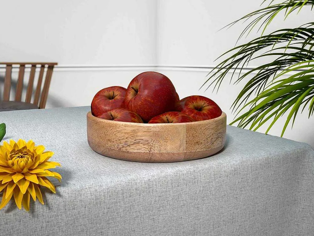 Slakom Van Mangohout - D26,5 X H6,5 Cm - Naturel - Valisa-OZAIA Clearance