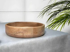 Slakom Van Mangohout - D26,5 X H6,5 Cm - Naturel - Valisa-OZAIA Clearance