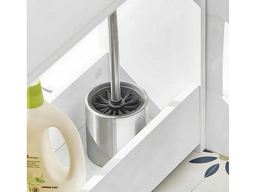 Bzr48-W Toiletrolhouder, Badkamer Toiletkast, Badkamermeubels, Houten Vloer Staande Badkamerkast-Sobuy Online
