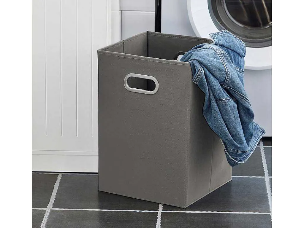 Linnenkast, Wasmand, Badkameronderkast, Toiletkast, Opbergmeubel Met 1 Lade En 1 Uitneembare Wasmand, Wit, 40X39X86Cm, Bzr110-W-Sobuy Sale