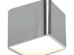Space Spot, Chroom, Wit, 9,5X16,4X14,2 Cm,-EPIKASA
