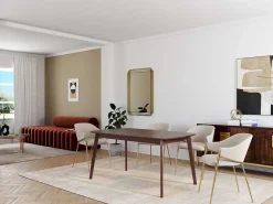 Spiegel In Art-Decostijl Samba - B80 X H110 Cm - Goudkleurig-OZAIA Online