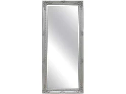 Spiegel Met Lijst Elvire - Eucalyptushout - 60 X 140 Cm - Kleur: Zilver-OZAIA Discount