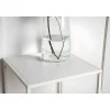 Staal Bijzettafel 38X37 Cm Wit.-Venture Home Online