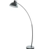 Staande Lamp Met Boog Met Vintage-Stijl Delphe - Ijzer - 62 X 25 X 177 Cm - Zwart-OZAIA