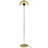 Staande Lamp Met Vintage Messingeffect - D 30 Cm X H 149 Cm - Goudkleurig - Ontario-OZAIA New