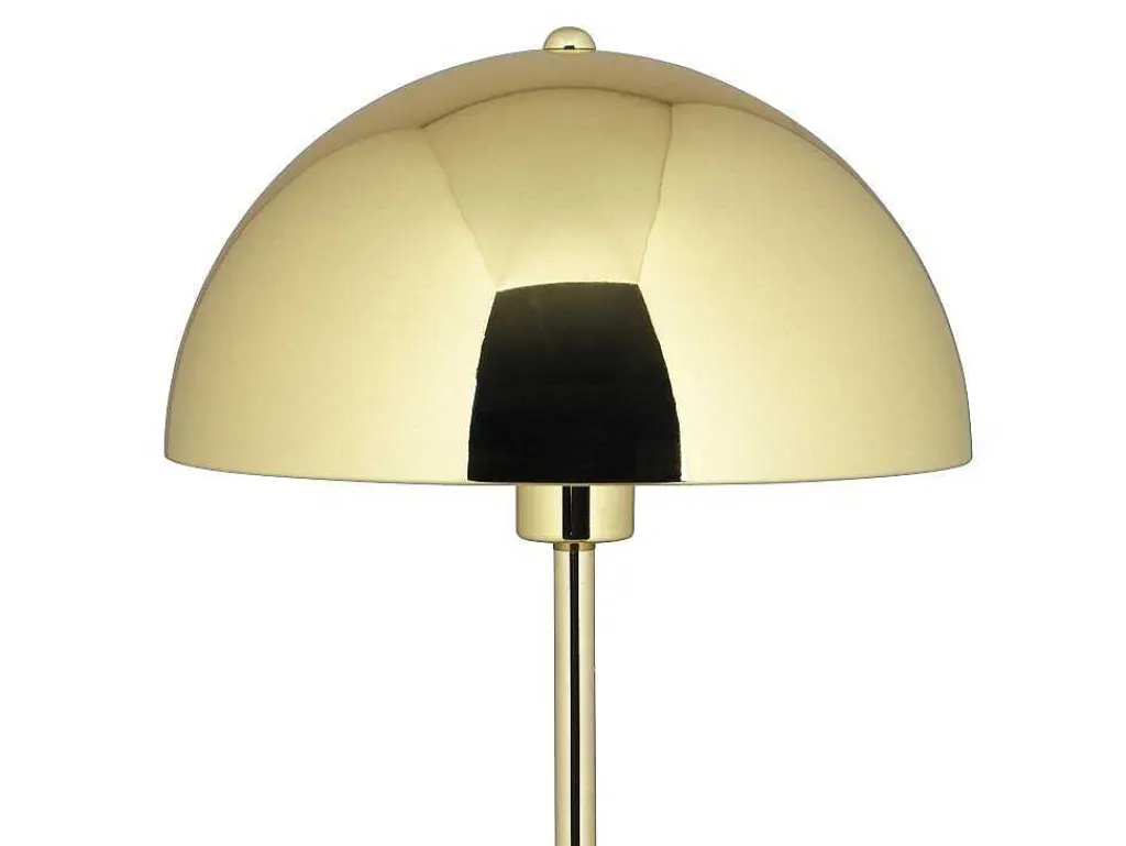 Staande Lamp Met Vintage Messingeffect - D 30 Cm X H 149 Cm - Goudkleurig - Ontario-OZAIA New