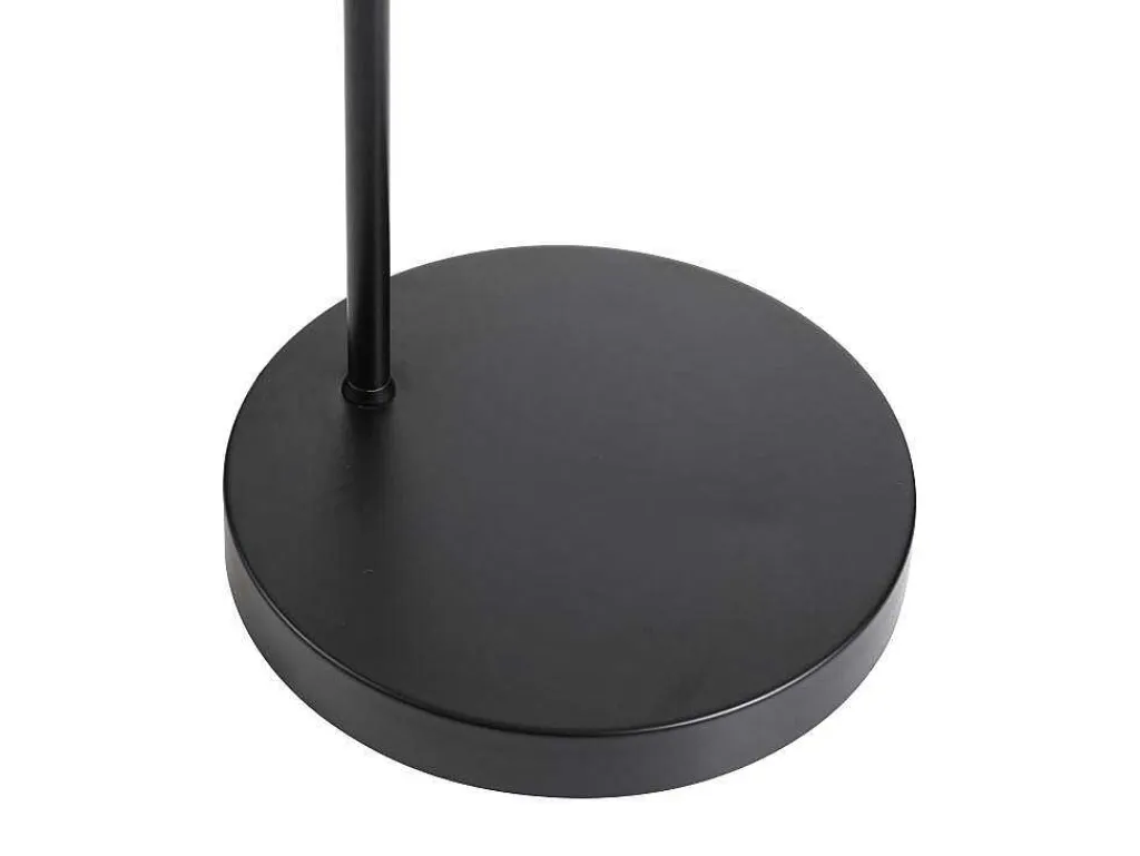 Staande Lamp Met Vintage-Stijl Van Metaal - H154 Cm - Zwart En Goudkleurig - Otilie-OZAIA