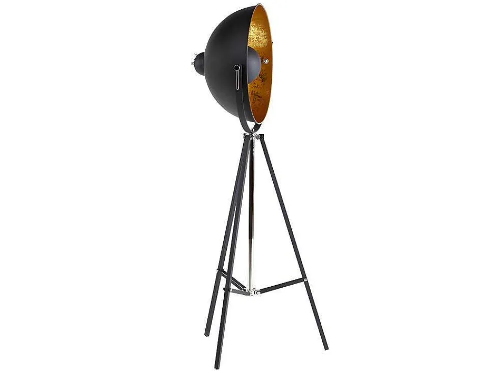 Staande Lamp Movie - H. 166 Cm - Goudkleurig Van Het Merk Inside Art-OZAIA Hot