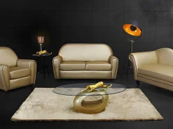 Staande Lamp Movie - H. 166 Cm - Goudkleurig Van Het Merk Inside Art-OZAIA Hot