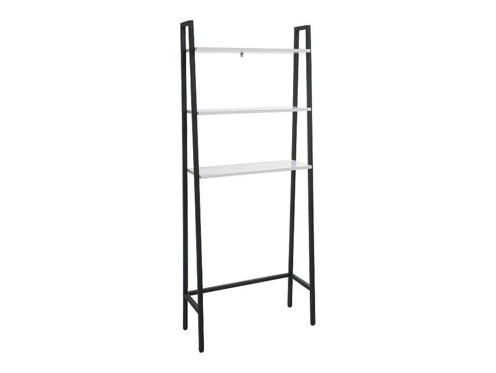 Staande Plank Mcw-K82, Marmer Look Wit-Vente-unique Hot