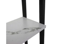 Staande Plank Mcw-K82, Marmer Look Wit-Vente-unique Hot